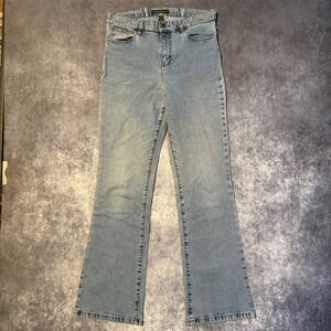 LRL Ralph Lauren Jeans Co Womens Size 10 Light Wash Flare Bootcut Denim‎ Jeans